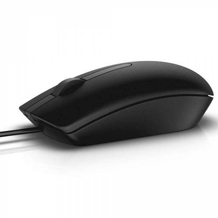 Mouse Optic DELL MS116, USB, Black