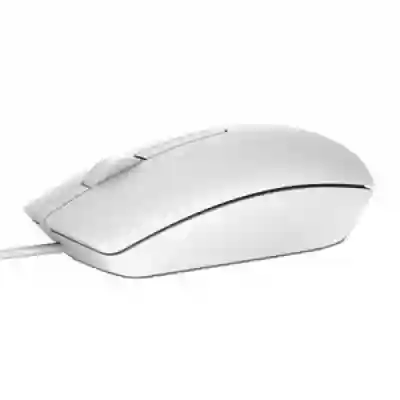 Mouse Optic Dell MS116, USB, White