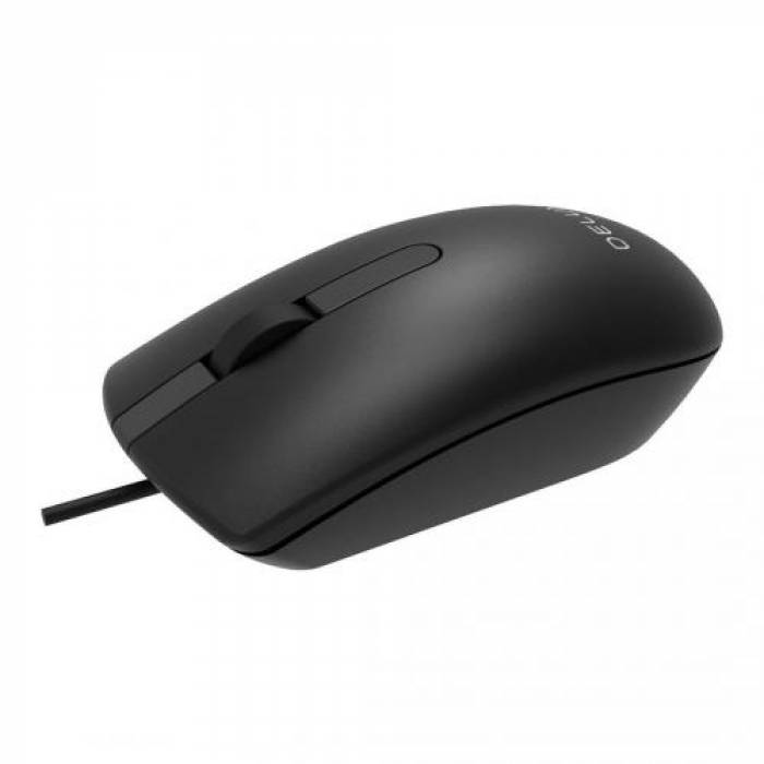 Mouse Optic Delux M322, USB, Black