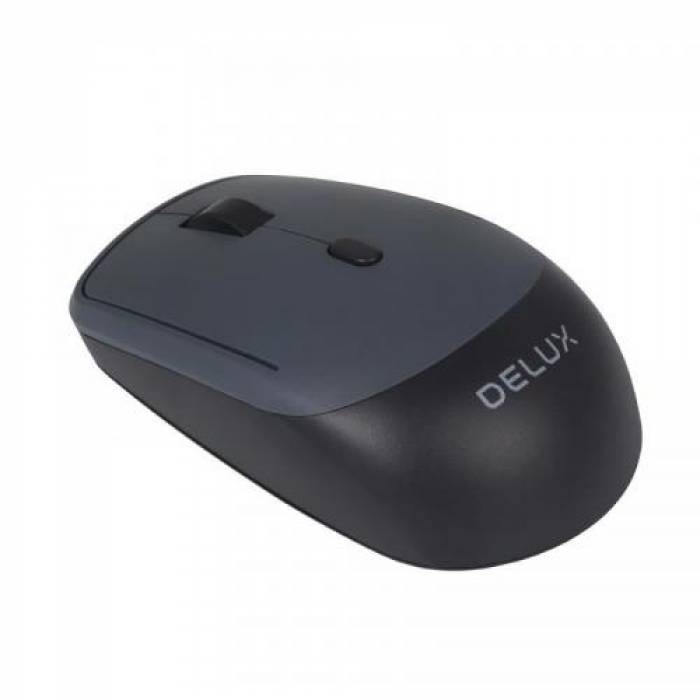 Mouse Optic Delux M330, USB Wireless, Black
