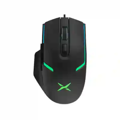 Mouse Optic Delux M588BU, USB, Black