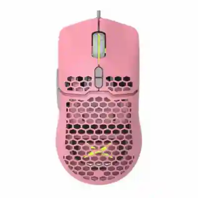 Mouse Optic Delux M700A-P, USB, Pink