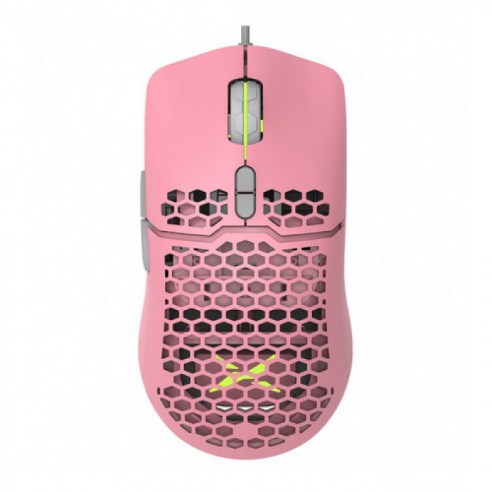 Mouse Optic Delux M700A-P, USB, Pink