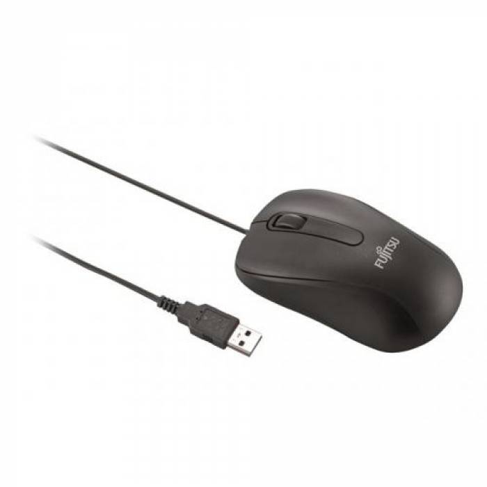 Mouse Optic Fujitsu M520, USB, Black