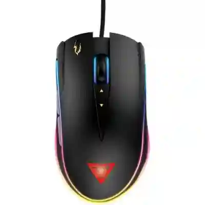 Mouse optic Gamdias ZEUS P1 RGB LED, USB, Black