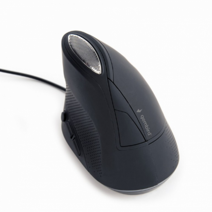Mouse Optic Gembird MUS-ERGO-03, USB, Black