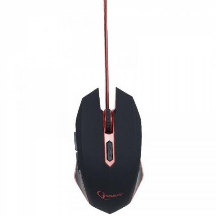 Mouse Optic Gembird MUSG-001-R, Red