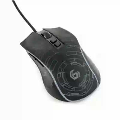 Mouse Optic Gembird MUSG-RGB-01, USB, Black