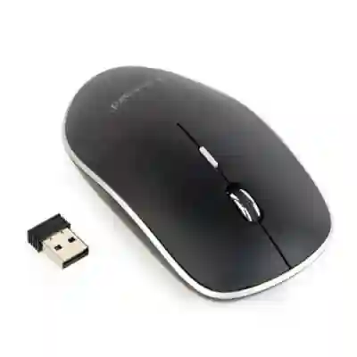 Mouse Optic Gembird MUSW-4B-01, USB wireless, Black