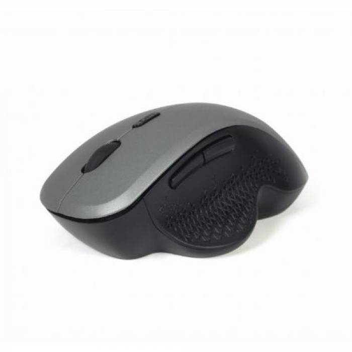 Mouse Optic Gembird MUSW-6B-02-BG, USB Wireless, Gray