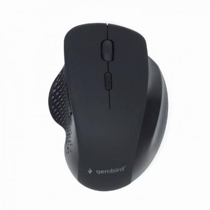 Mouse Optic Gembird MUSW-6B-02, USB, Black