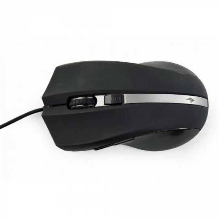 Mouse Optic Gembird, USB, Black