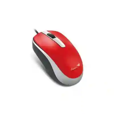 Mouse Optic Genius DX-110, USB, Red