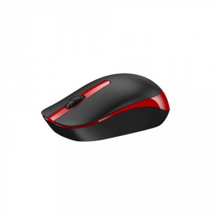 Mouse Optic Genius NX-7007, USB Wireless, Red