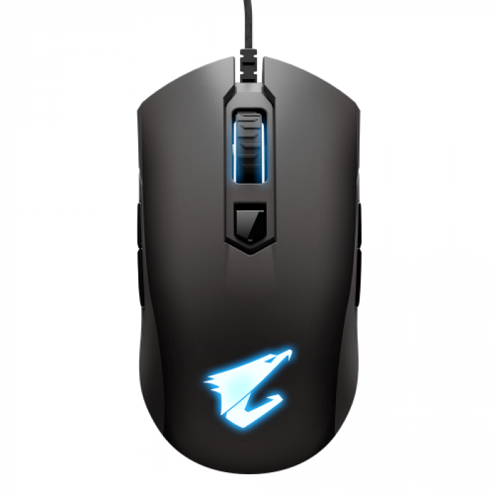 Mouse Optic Gigabyte AORUS M4, RGB LED, USB, Black