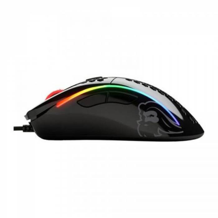 Mouse Optic Glorious PC Gaming Race Glorious Model D, USB, Glossy Black