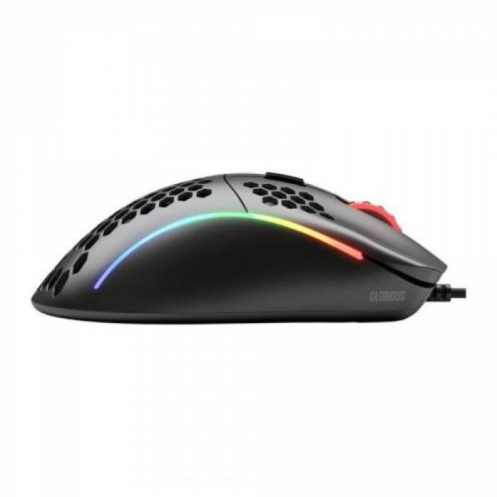 Mouse Optic Glorious PC Gaming Race Glorious Model D, USB, Matte Black