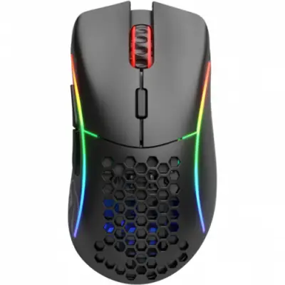 Mouse Optic Glorious PC Gaming Race Glorious Model D Wireless, USB, Matte Black