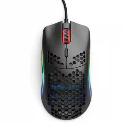 Mouse Optic Glorious PC Gaming Race Glorious Model O Minus, USB, Matte Black