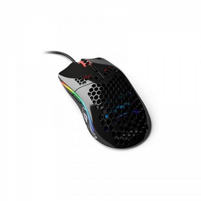 Mouse Optic Glorious PC Gaming Race Glorious Model O, USB, Glossy Black