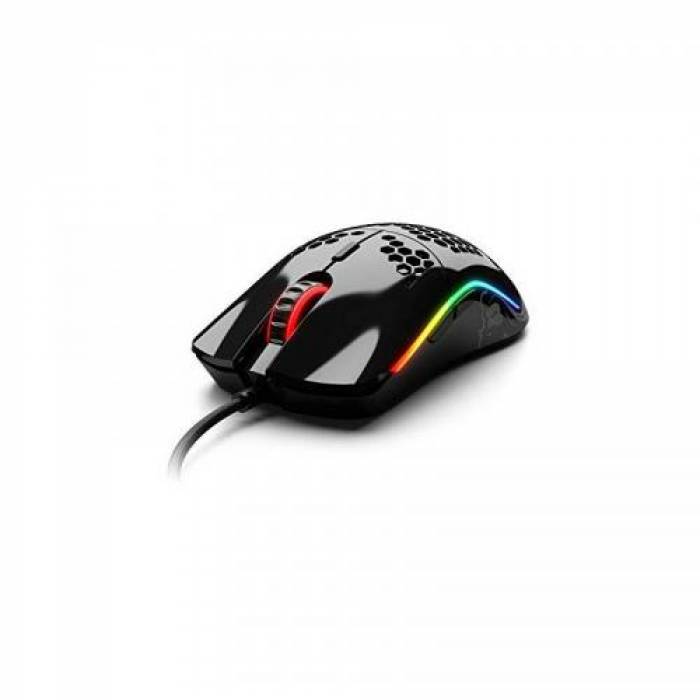 Mouse Optic Glorious PC Gaming Race Glorious Model O, USB, Glossy Black