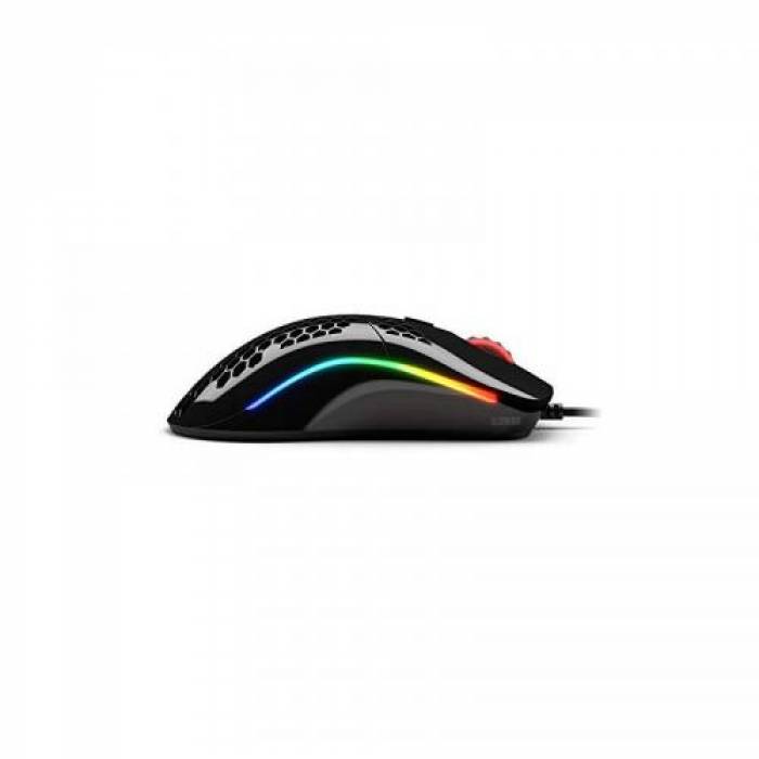 Mouse Optic Glorious PC Gaming Race Glorious Model O, USB, Glossy Black