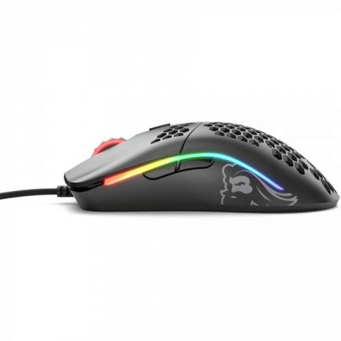 Mouse Optic Glorious PC Gaming Race Glorious Model O, USB, Matte Black