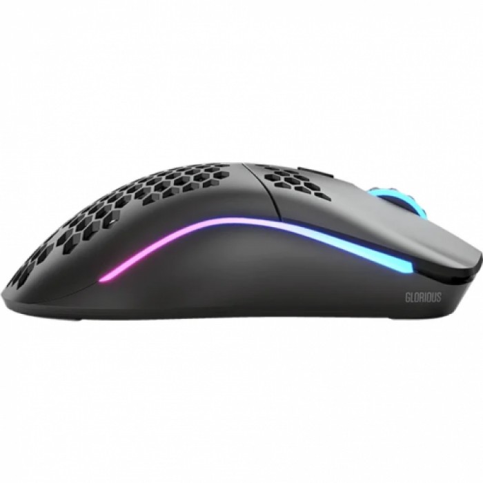 Mouse Optic Glorious PC Gaming Race Glorious Model O Wireless, Matte Black