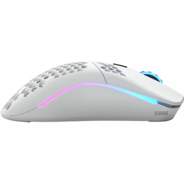 Mouse Optic Glorious PC Gaming Race Glorious Model O Wireless, White Black