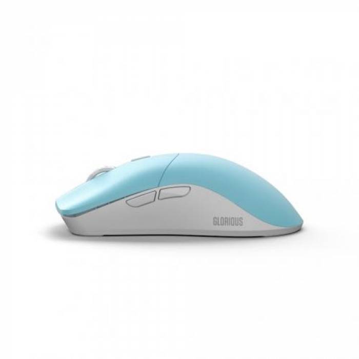 Mouse Optic Glorious PC Gaming Race Model O PRO, USB Wireless, Blue Lynx