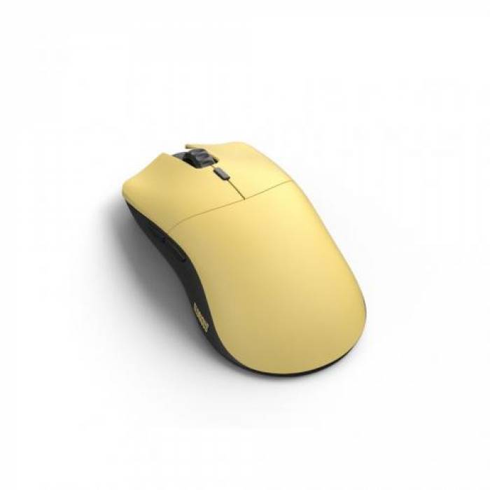 Mouse Optic Glorious PC Gaming Race Model O PRO, USB Wireless, Golden Panda