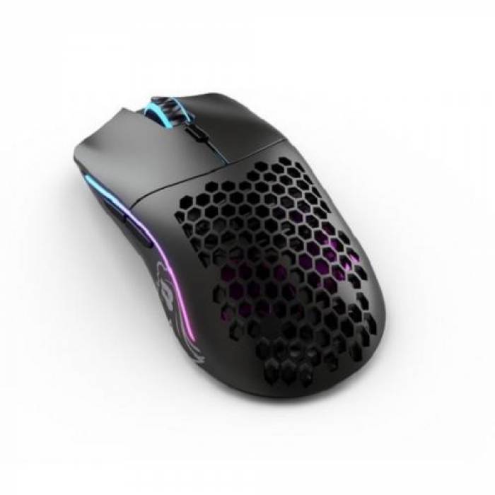 Mouse Optic Glorious PC Gaming Race Model O, USB Wireless, Black