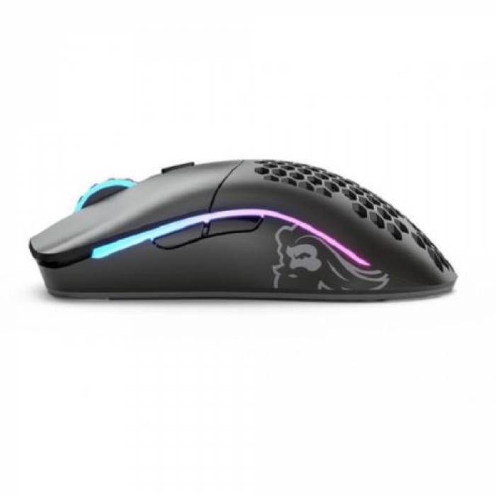 Mouse Optic Glorious PC Gaming Race Model O, USB Wireless, Black