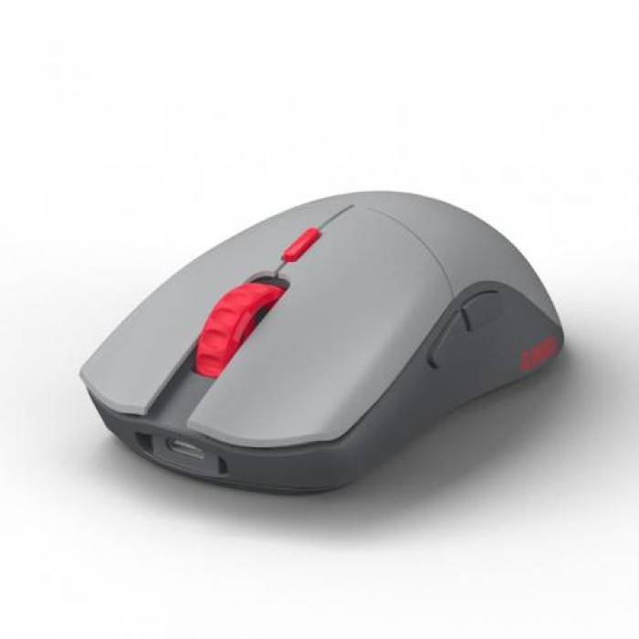 Mouse Optic Glorious PC Gaming Race Model One PRO, USB Wireless, Centauri Red