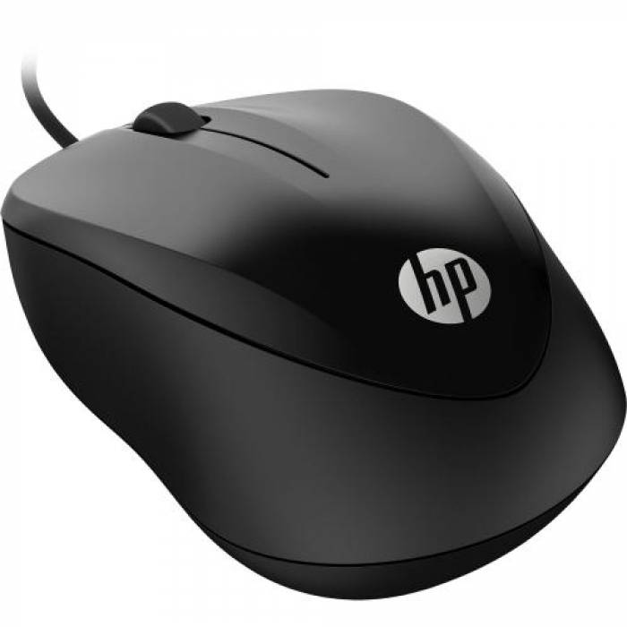 Mouse Optic HP 1000, USB, Black