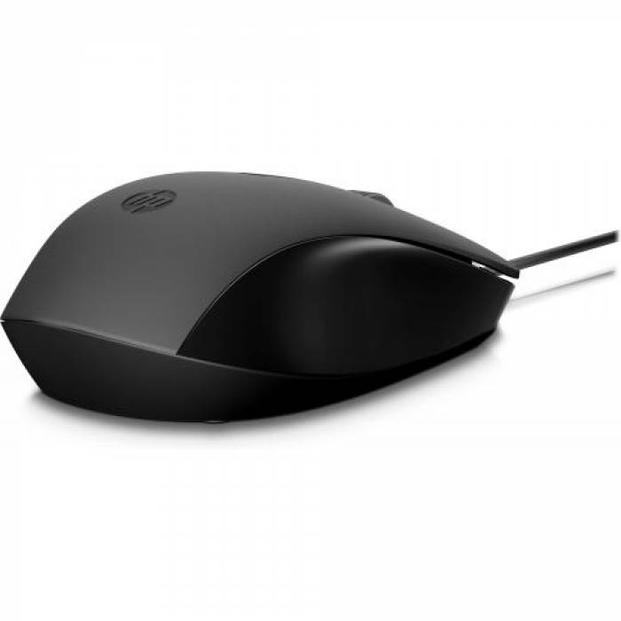 Mouse Optic HP 150, USB, Black