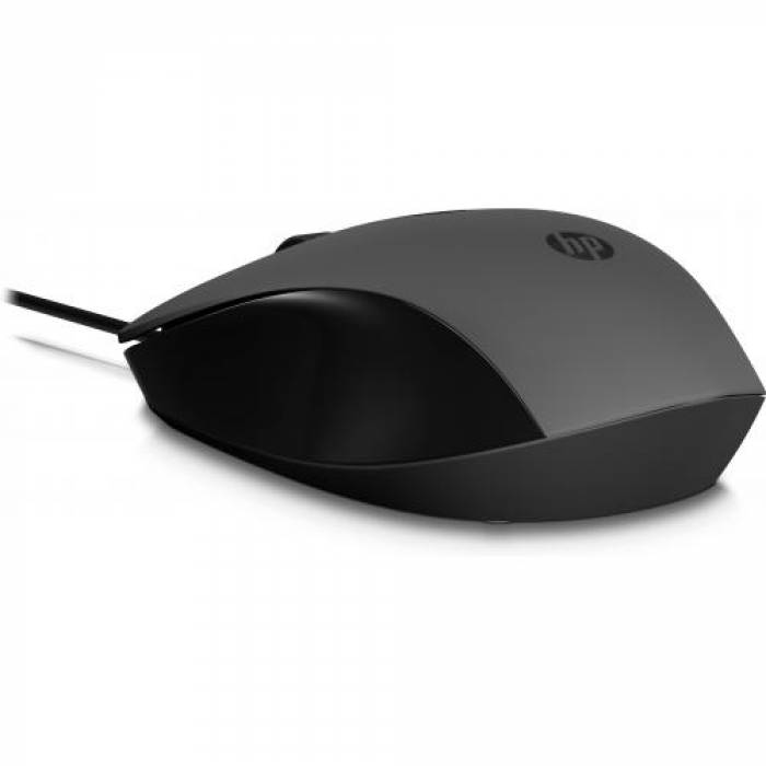 Mouse Optic HP 150, USB, Black