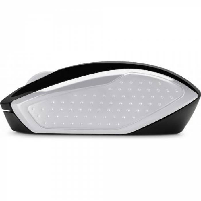 Mouse Optic HP 200, USB Wireless, Black-White