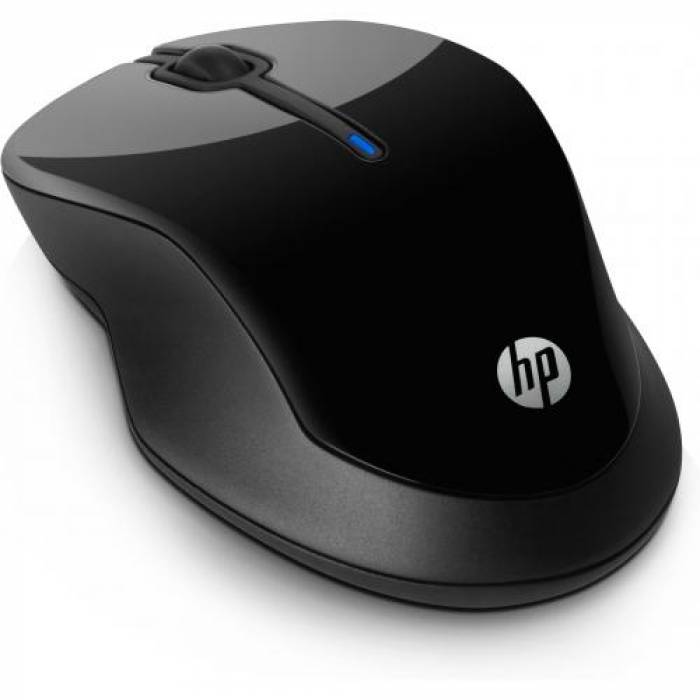 Mouse Optic HP 3FV67AA, USB Wireless, Black