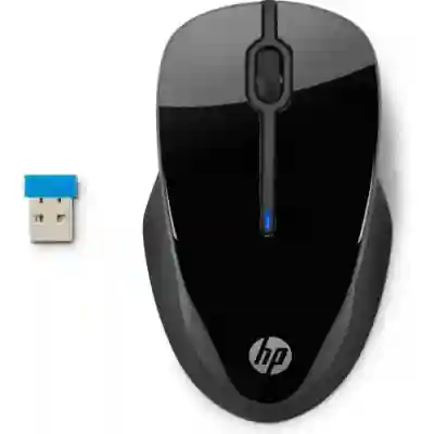 Mouse Optic HP 3FV67AA, USB Wireless, Black