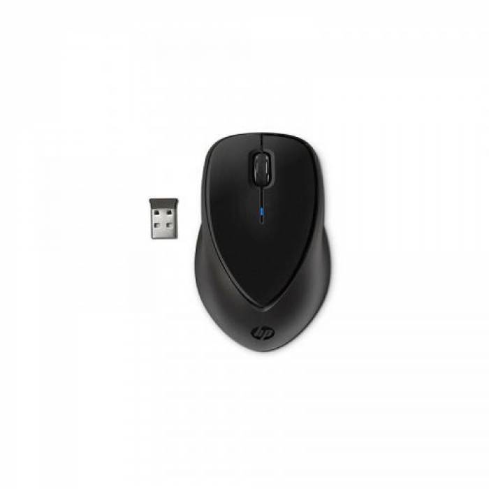 Mouse Optic HP Comfort Grip H2L63AA, USB Wireless, Black