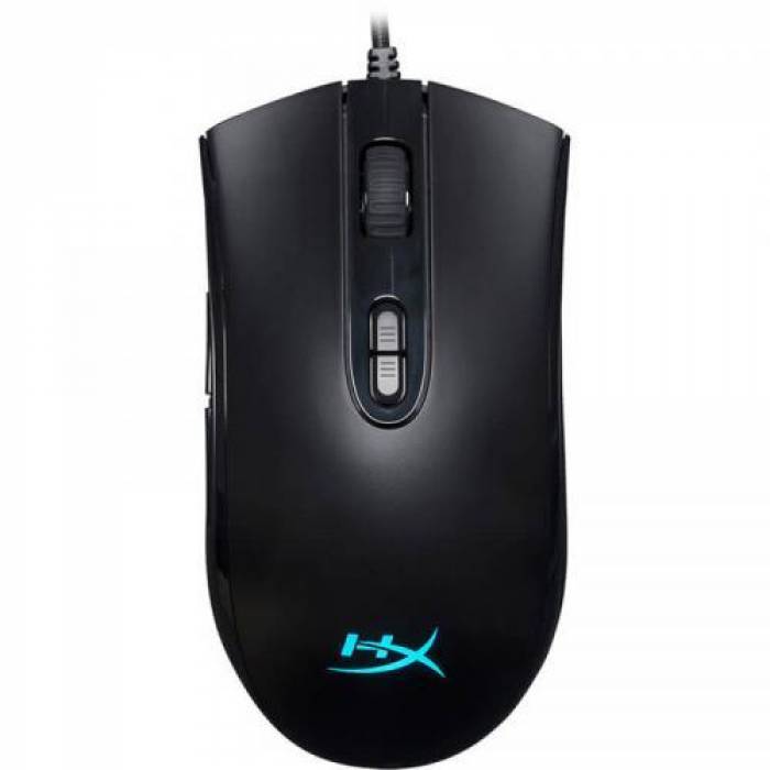 Mouse Optic HP HyperX Pulsefire Core, RGB LED, USB, Black