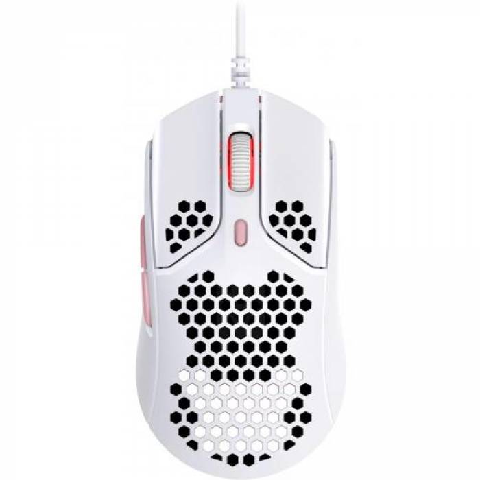 Mouse Optic HP HyperX Pulsefire Haste, USB, White-Pink