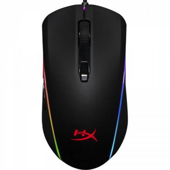 Mouse Optic HP HyperX Pulsefire Surge, RGB LED, USB, Black