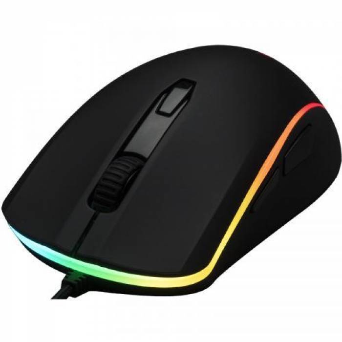 Mouse Optic HP HyperX Pulsefire Surge, RGB LED, USB, Black