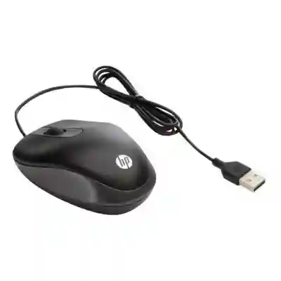 Mouse Optic HP Travel, USB, Black