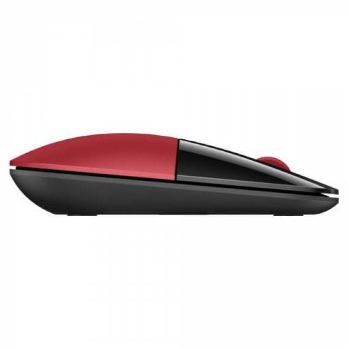 Mouse Optic HP Z3700, USB Wireless, Black-Red