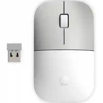 Mouse Optic HP Z3700, USB Wireless, Ceramic White