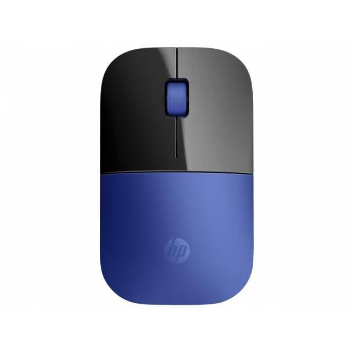 Mouse optic HP Z3700 Wireless, Black-Blue