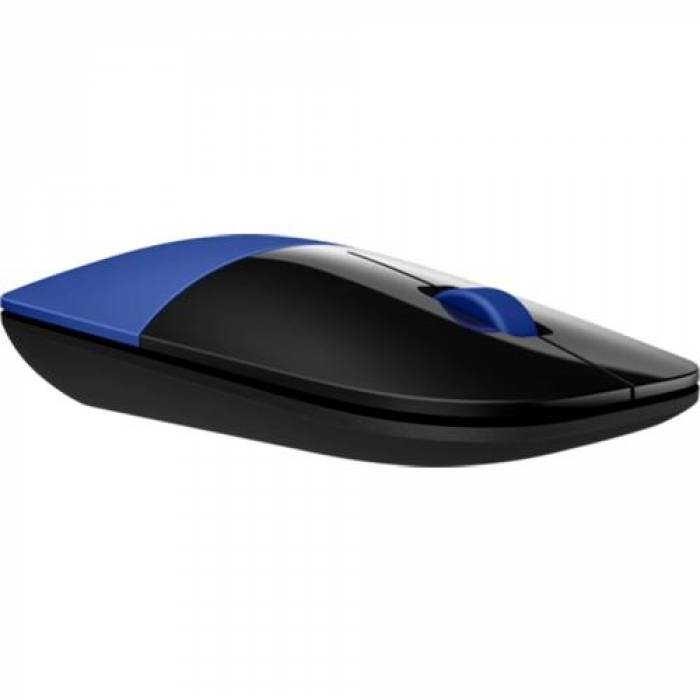 Mouse optic HP Z3700 Wireless, Black-Blue